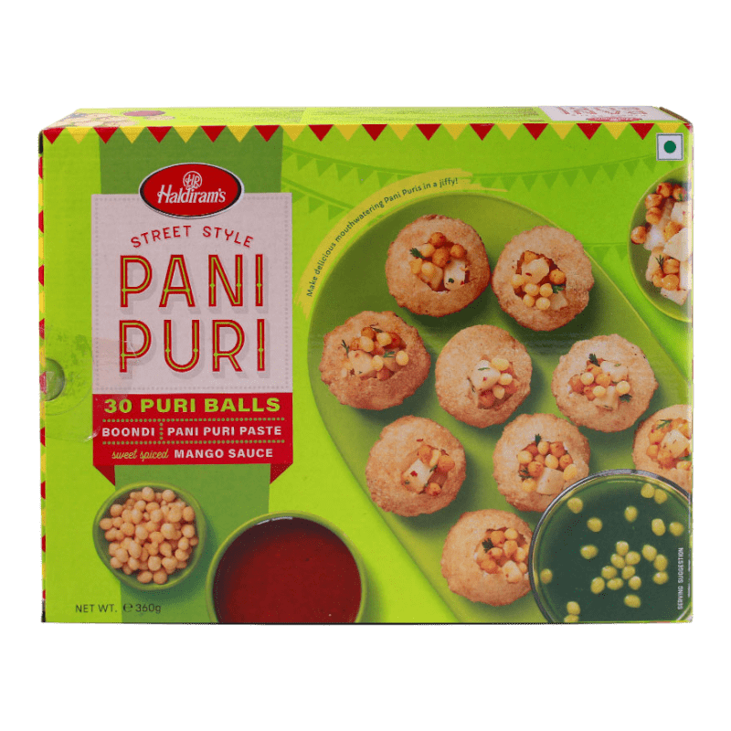 Haldiram's - 360g Pani Puri Bällchen (Gol Gappa)