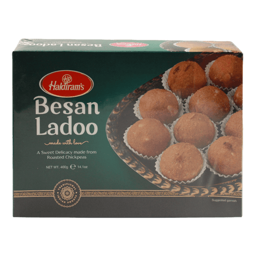 Haldiram's - (MHD 19/01/2025) 400g Besan Ladoo Bällchen