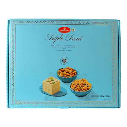 Haldiram's - 680g Triple Treat Geschenkbox