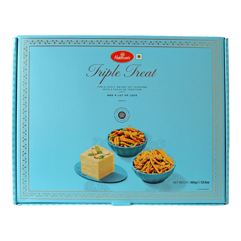 Haldiram's - 680g Triple Treat Gift Box