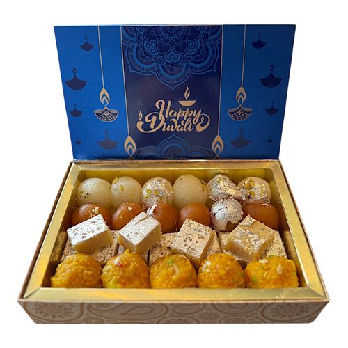 Handmade & Fresh - 1kg Sweets Diwali Giftbox