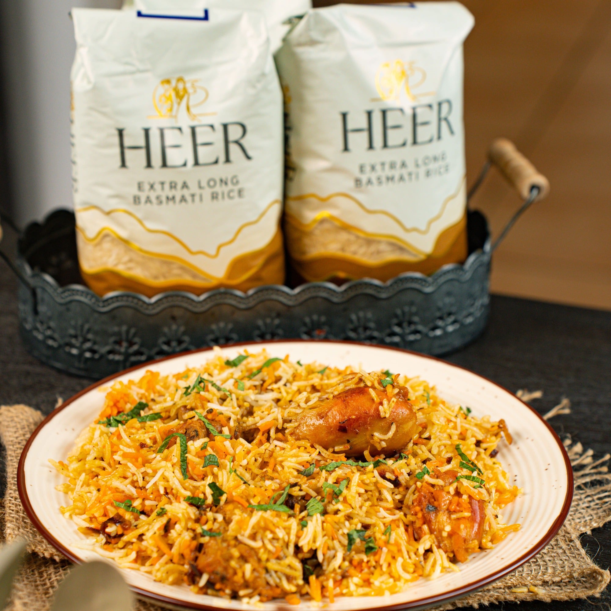 Heer - 10kg Superior Basmati Reis extra lang