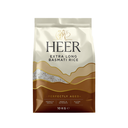 Heer - 10kg Superior Basmati Rice Extra Long