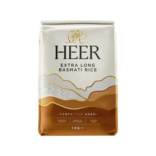 Heer - 1kg Superior Basmati Rice Extra Long