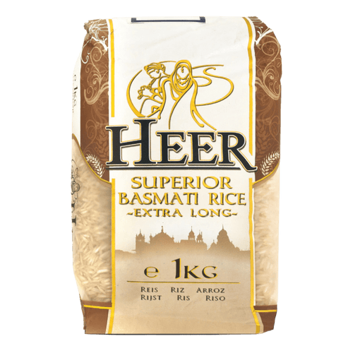 Heer - 1kg Superior Basmati Rice Extra Long