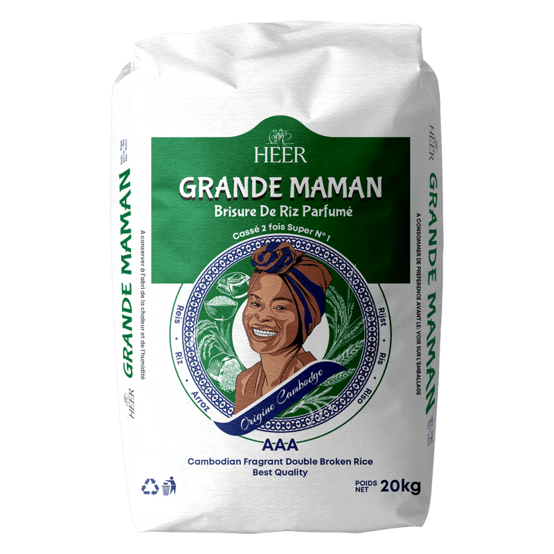 Heer - 20kg Grande Maman Jasmine Rice (fragrant Double Broken Rice)