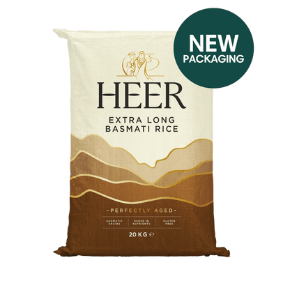 Heer - 20kg Superior Basmati Reis extra lang