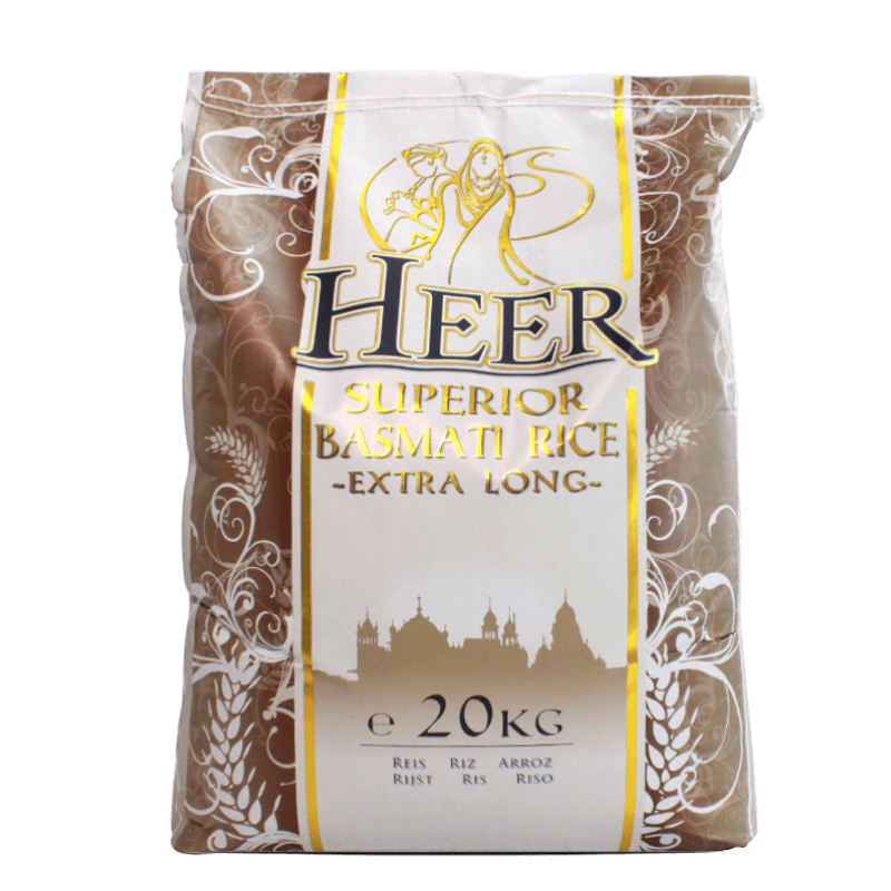 Heer - 20kg Superior Basmati Rice Extra Long