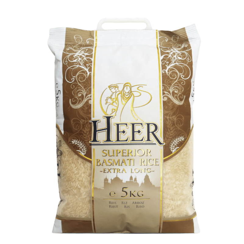 Heer - 5kg Superior Basmati Rice Extra Long