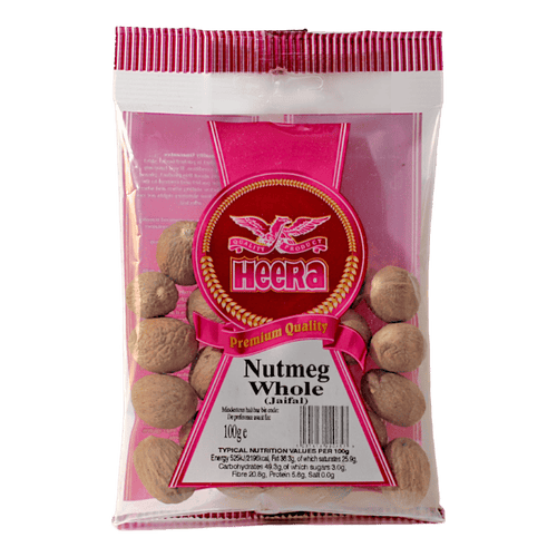 Heera - 100g Nutmeg Whole (Jaifal)