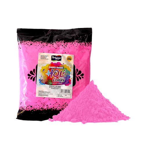 Holi Farbe - 200g Rosa Rangoli Pulver