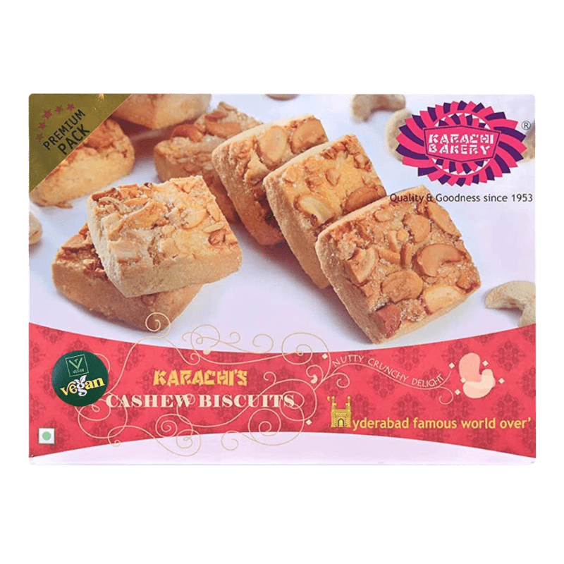 Karachi Bakery - 400g Cashew Biscuits (Vegan)