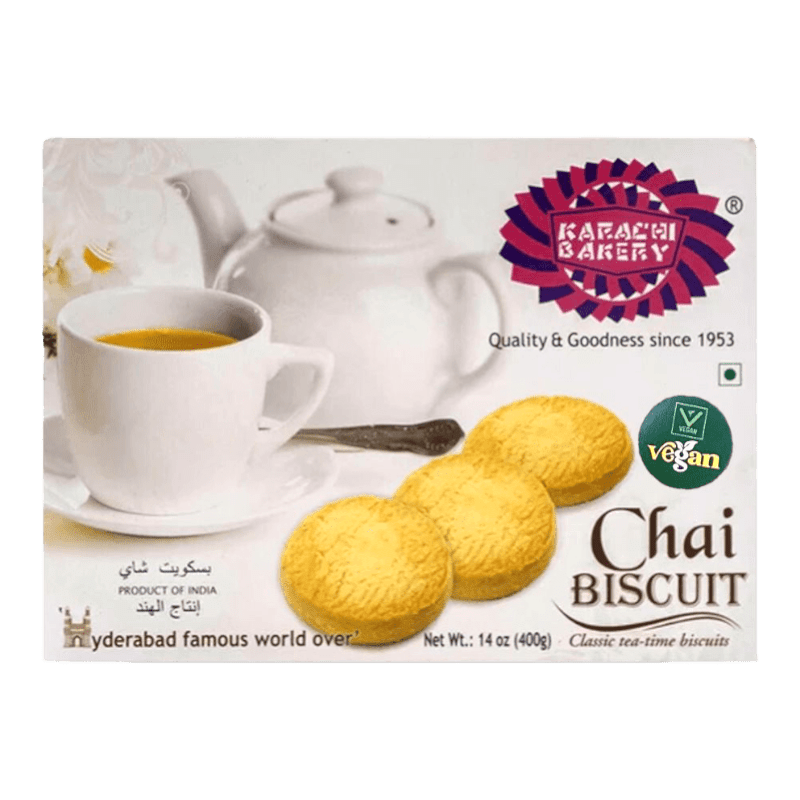 Karachi Bakery - (BBD 24/01/2025) 400g Chai Biscuits (Vegan)