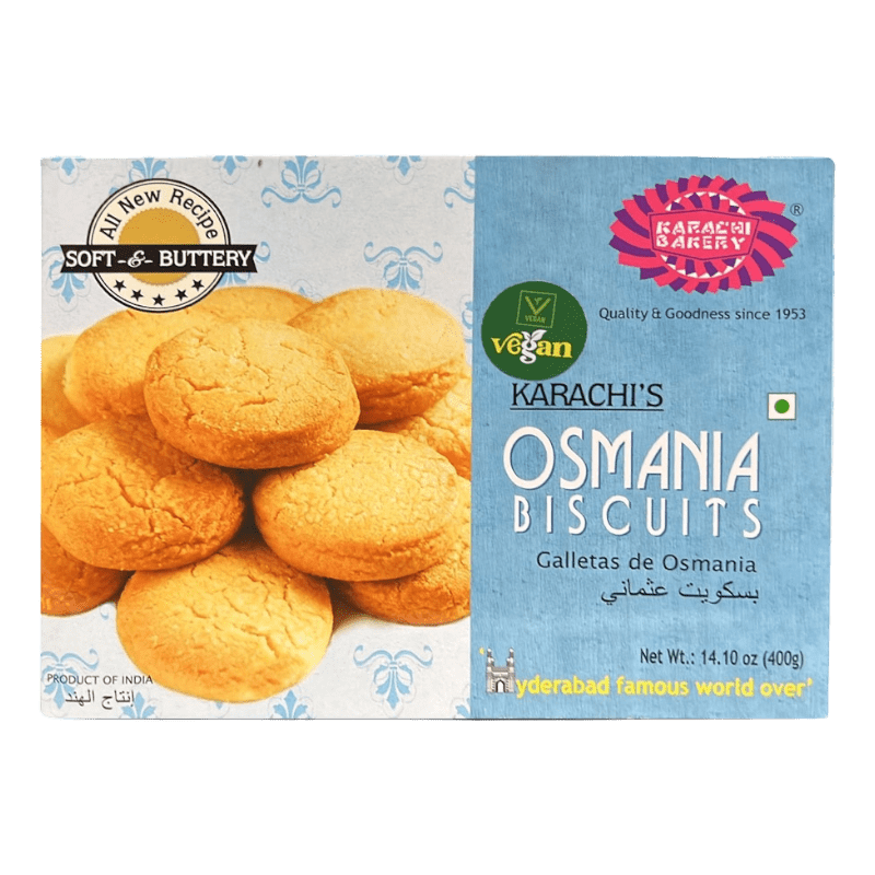 Karachi Bakery - 400g Vegan Osmania Biscuits