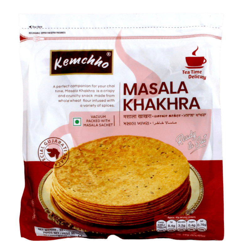 Kemchho - (BBD 11/01/2025) 200g Masala Khakhra