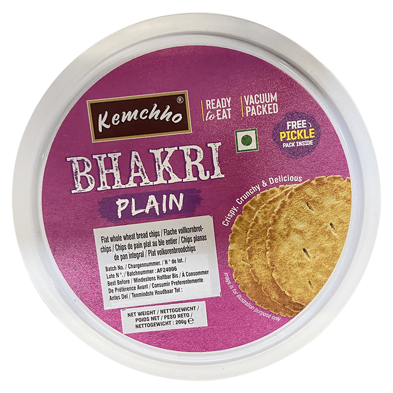 Kemchho - 200g Trockener einfacher Bhakri