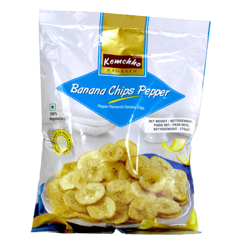 Kemchho - (BBD 11/01/2025) 270g Banana Chips Pepper