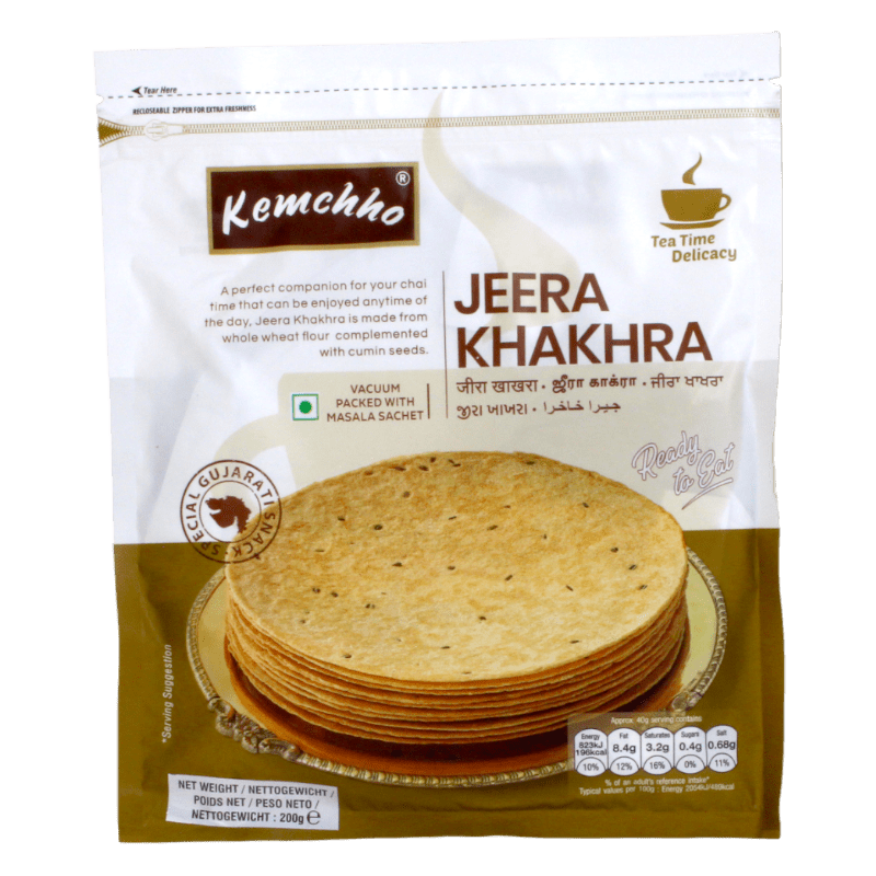 Kemchho - 200g Jeera Khakhra