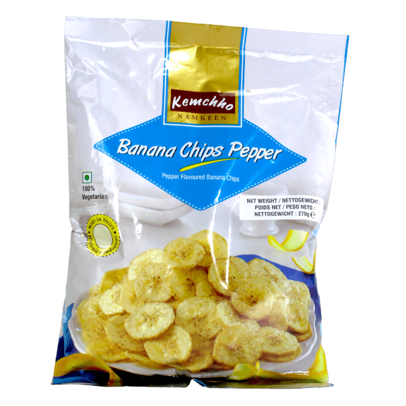 Kemchho - 270g Bananenchips Pfeffer