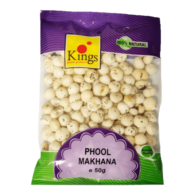 Kings - 50g Phool Makhana (Lotus Seeds)