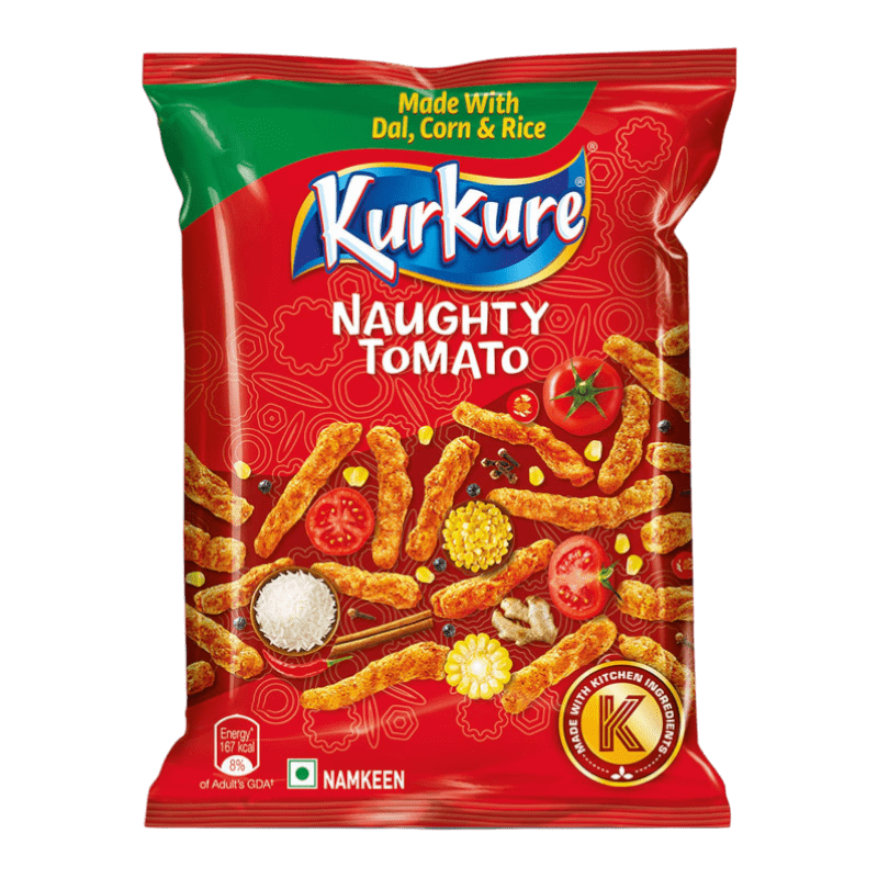 Kurkure - (BBD 31/03/2025) 90g Naughty Tomato Snack