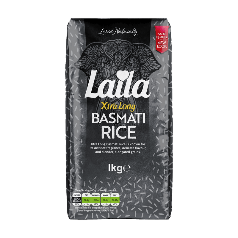 Laila - 1kg Basmati Rice Extra Long