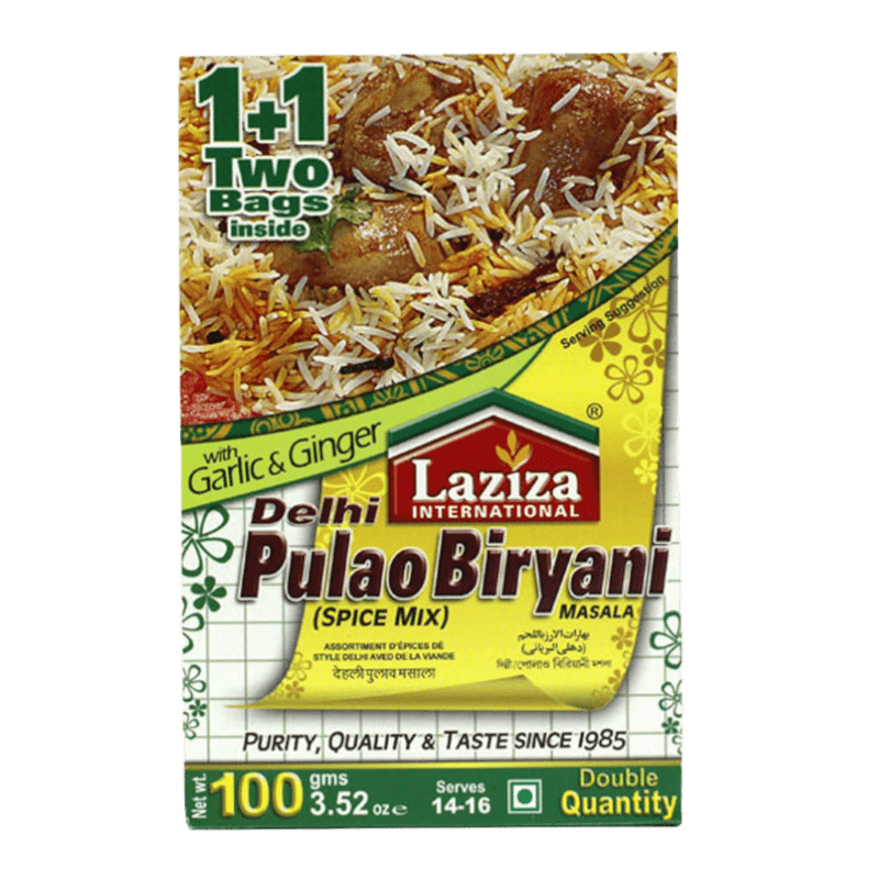 Laziza - 100g Delhi Pulao Biryani Masala