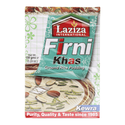 Laziza - 150g Firni Khas (Rice pudding with Kewra Flower Water)