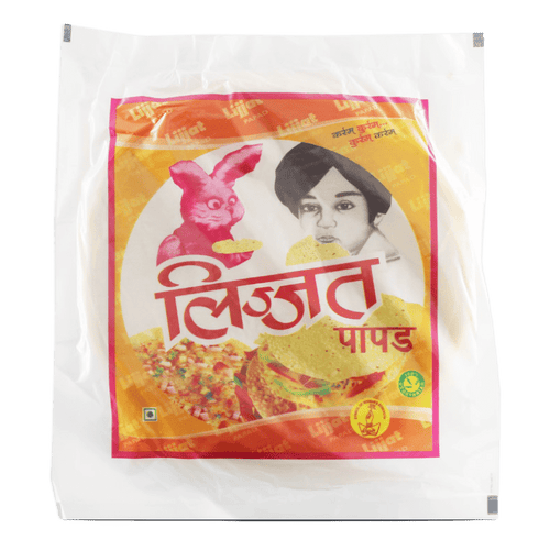 Lijjat - 200g Black Pepper Papad