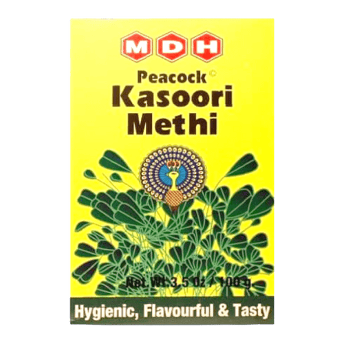 MDH - 100g Peacock Bockshornkleeblätter (Kasoori Methi)