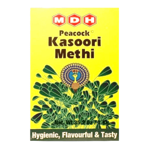 MDH - 1kg Peacock Fenugreek Leaves (Kasoori Methi)