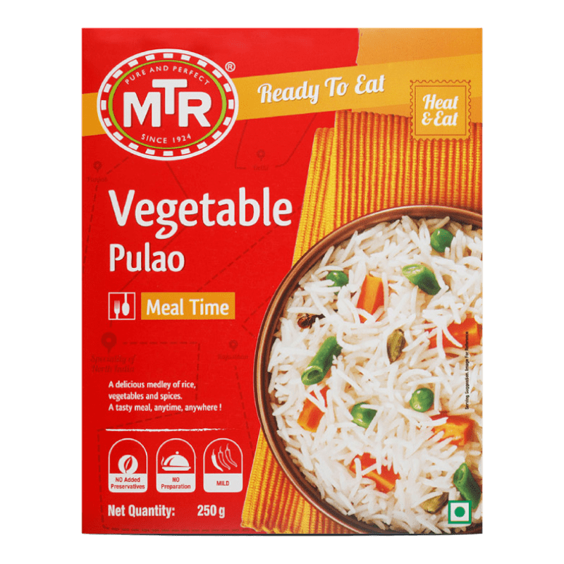 MTR - 250g Gemüse Pulao RTE