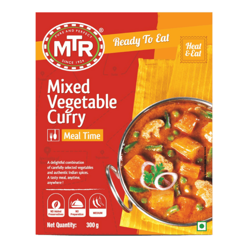 MTR - 300g mixed Vegetable Curry RTE