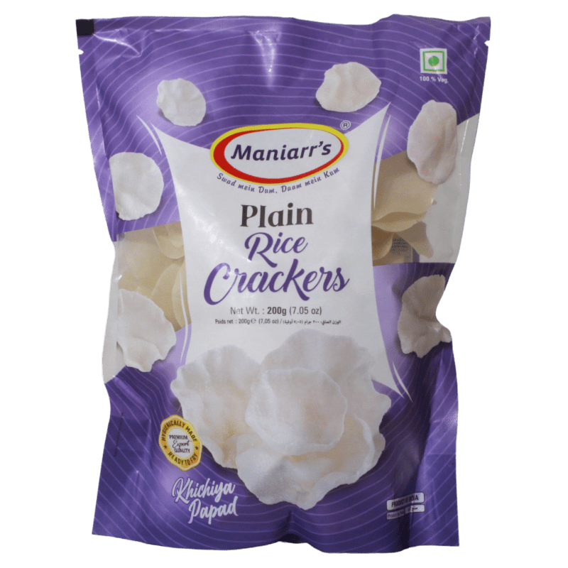 Maniarr's - 200g Plain Khichiya Papad (MHD 18/11/2024)