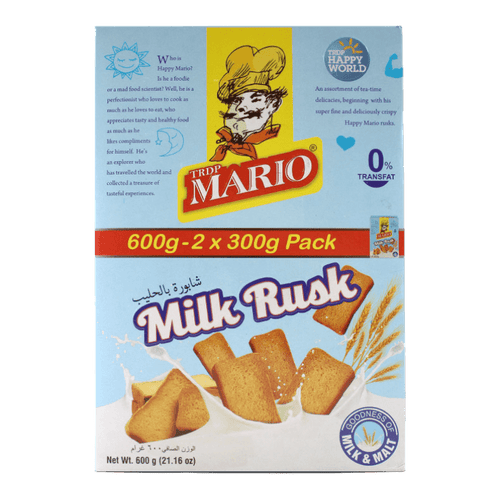 Mario - 600g Milk Rusk