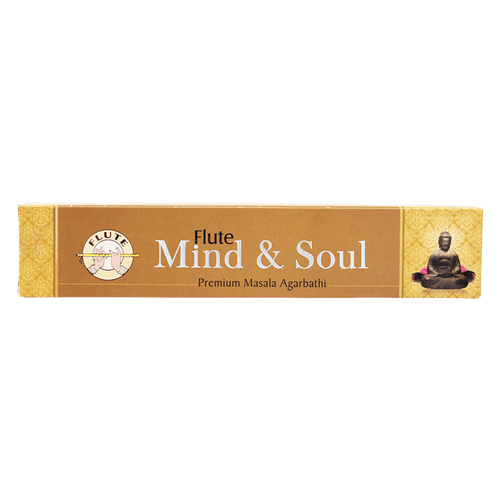 Metromilan - Mind & Soul Flute Premium Masala Agarbathi (15 Stäbchen)