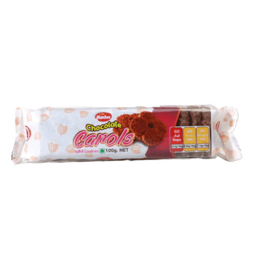 Munchee - 100g Chocolate Carols Biscuits