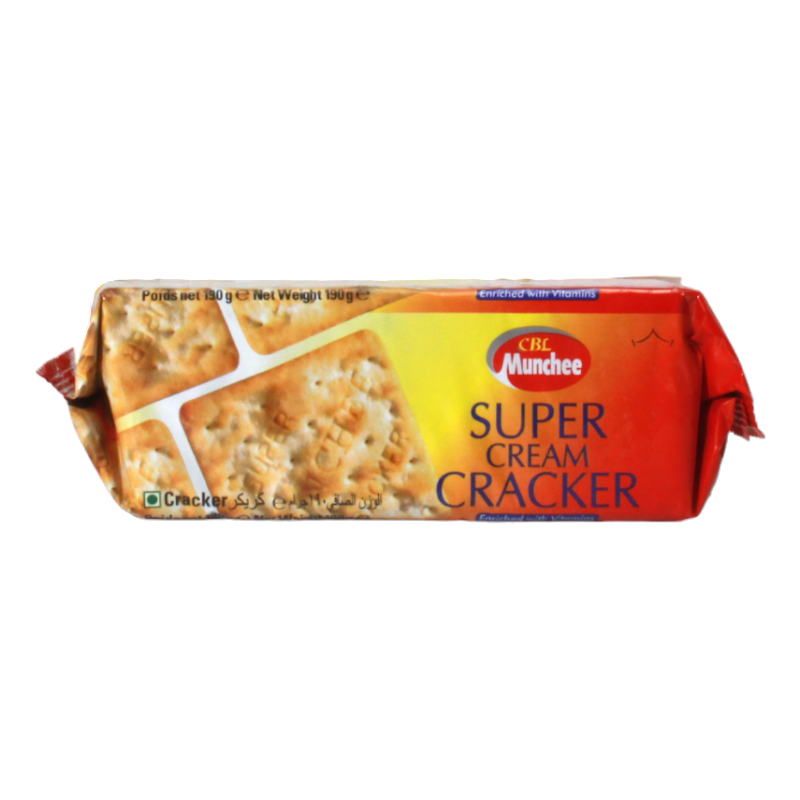 Munchee - 190g Super Cream Crackers Biscuits