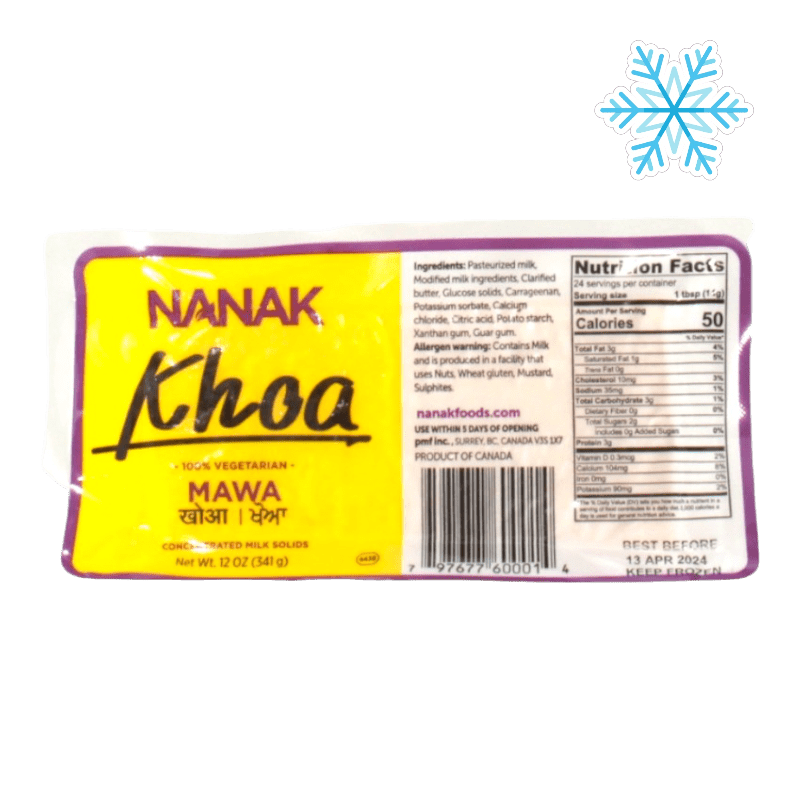 Nanak - (Best Before 22/04/2025) 341g (Frozen) Khoa Mawa