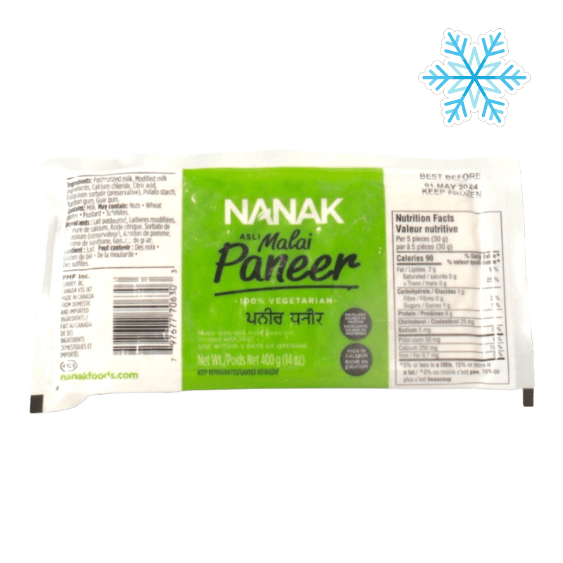 Nanak - 400g (Frozen) Asli Malai Paneer