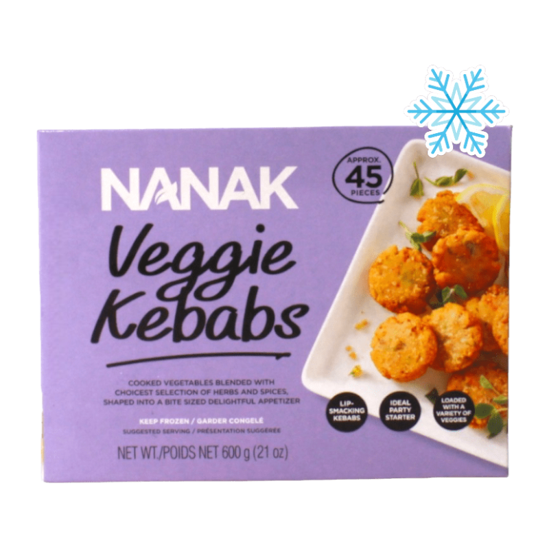 Nanak - 600g Veggie Kebabs ca. 45 Stück❄️ Gefroren