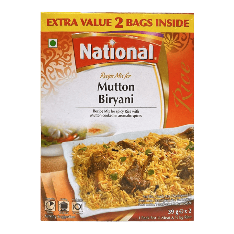 National - 78g Hammelfleisch Biryani