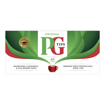 PG Tips - (BBD 31/03/2025) 40 teabags Black Tea