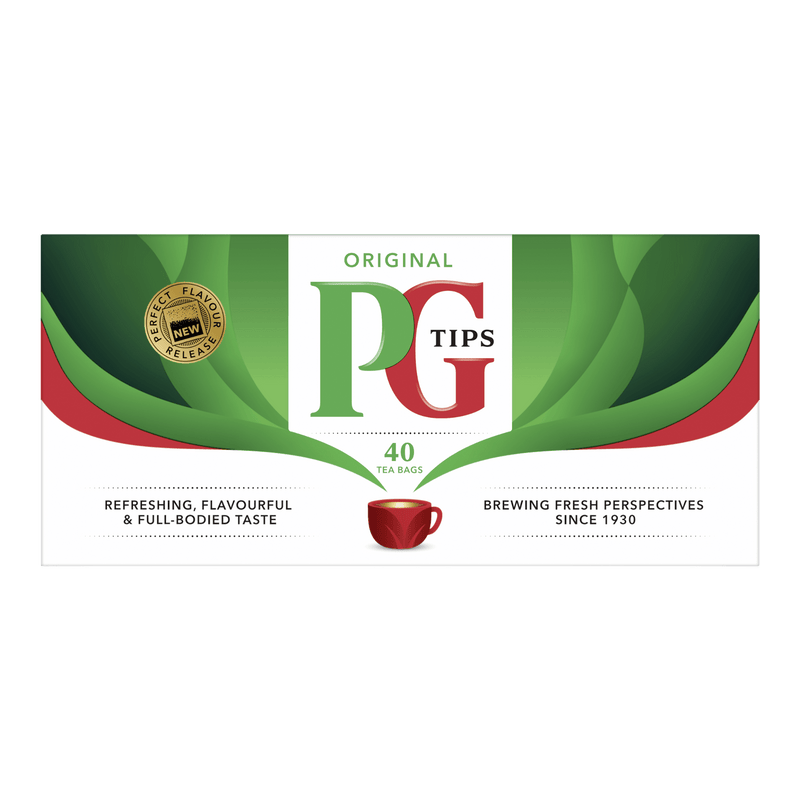 PG Tips - (BBD 31/03/2025) 40 teabags Black Tea