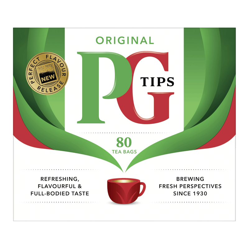 PG Tips - 80 Teebeutel Schwarzer Tee