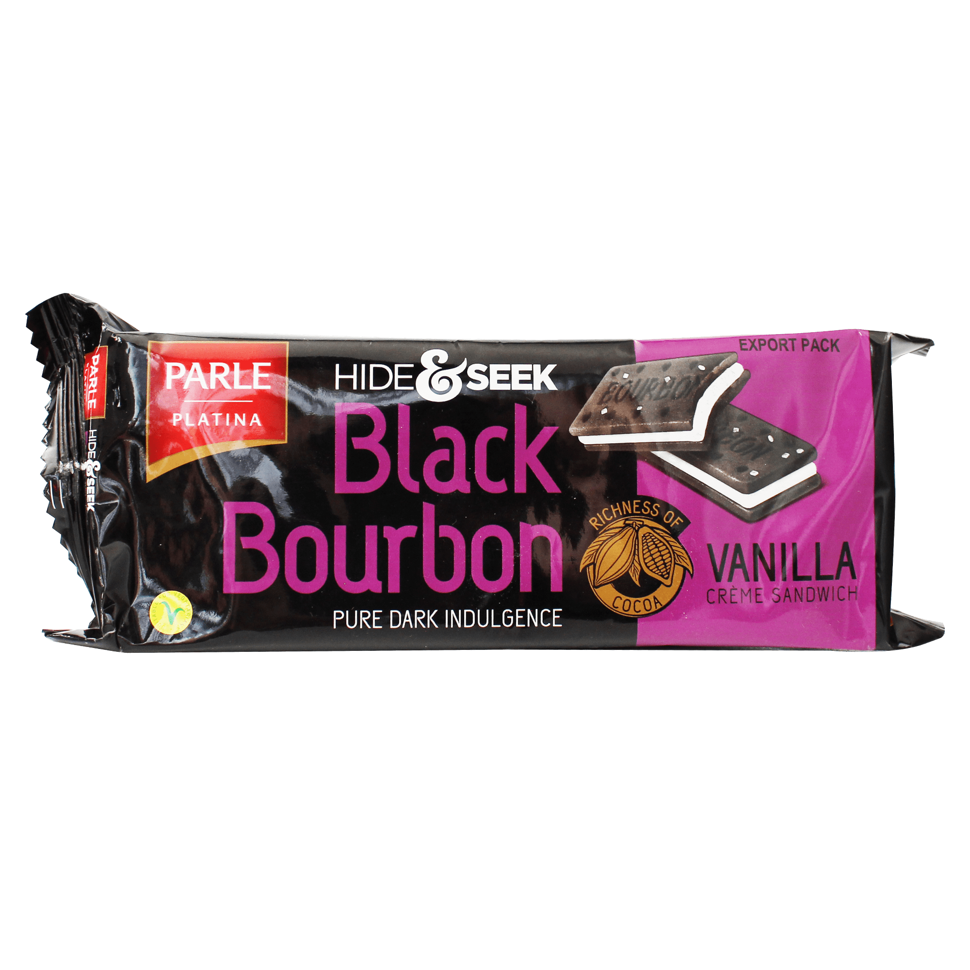 Parle - 100g Hide &amp; Seek Black Bourbon Vanilla