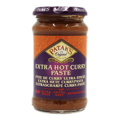 Patak's - 283g Extra Hot Curry Paste (sehr scharf)