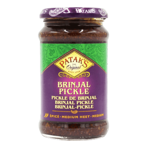 Patak's - 312g Auberginen Pickles (Eingelegte Aubergine)