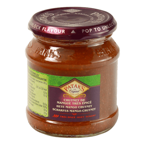 Patak's - 340g Hot Mango Chutney (spicy)