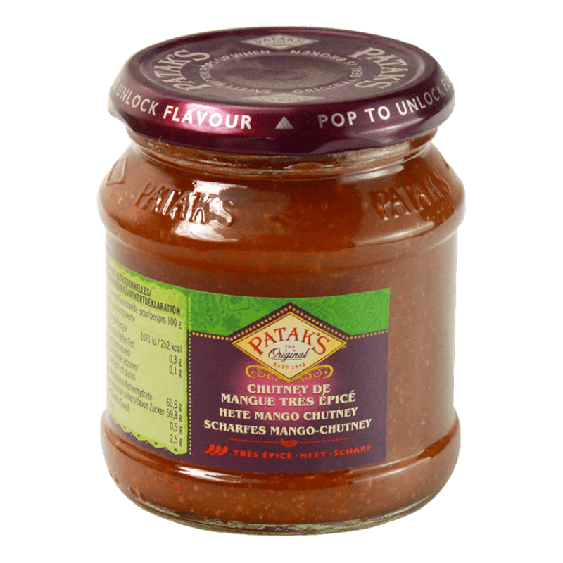 Patak's - 340g Scharfes Mango Chutney